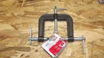 Bessey B-EC3 Edge C-clamp, 2-1/2", Iron, Lt Duty, 300 Lb. T131 New. Fixed Price $11.99.