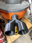Shop 2 Way Vacuum Splitter Adapter - Ridgid, Festool, Craftsman, Metabo. Fixed Price $10.00.