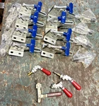 QTY:12 Toggle Clamps Destaco Possibly Clamprite Horizontal & Vertical Hold Down. Fixed Price $39.99.
