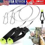 1181 Mini Power Grip Plus Line Release With 18" Leader & Cannonball Snap 2 Pack. Fixed Price $15.90.