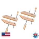 Powertec 71522 Wooden 6 Inch Clamps For Woodworki. Fixed Price $62.74.