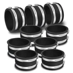 Powertec 70149-P9 4" Dust Control Flex Cuff W/ Steel Clamps Hose Connec. Fixed Price $80.37.