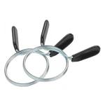 Woodriver 2-PIECE Single-loop 4" Ez-squeeze Hose Clamps. Fixed Price $11.99.