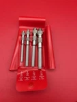 Starrett S240Z Pin Vise Set .010-.200" Range Stock. Fixed Price $177.00.