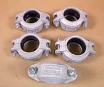 Victaulic Style Flexible Coupling 2/60,3-75 (lot Of Pcs.). Fixed Price $119.95.