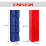 Impact-resistant Vise Jaw Covers, 2 Pairs 4.5 Inch. Fixed Price $30.39.