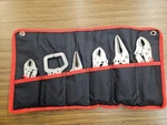 Vice Grips, 6-PACK Vise Curved Jaw Locking Pliers, Black -red. Fixed Price $35.00.