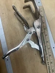 Pittsburgh Vise Grip Type 9 Locking Welding Clamp Pliers. Fixed Price $22.00.