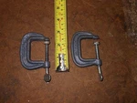 2 Pc. Wilton Hargrave 566 Usa 1-1/4" C-clamps Lathe Machinist Aircraft Tool. Fixed Price $16.99.