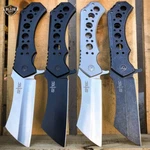 12" Giant Cleaver Ball Bearing Assisted Open Pocket Folding Razor Knife Blade. Fixed Price $25.95.