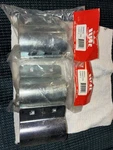 Wal-rich Hing Pipe Steel (2 Clamps) New & 1 Open Pkg W/ No Bolts. Fixed Price $9.00.
