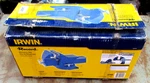Irwin 4935506 Mechanics Vise Record 6" Jaws Cast Iron 120 Deg Swivel Base Blue. Fixed Price $182.25.