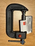 Bessey QRCC3 Quick Release C-clamp, 3", Iron, 1200LB. PAT.6250621B1. Fixed Price $12.99.