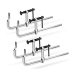 Shall 4-PACK Bar Set, 12-INCH Light-duty Drop Forged Steel Clamps,.... Fixed Price $64.62.