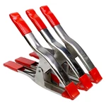 3-PK Bessey Steel Metal Spring Clamp 4 Inch Capacity (5 Throat Depth) New!. Fixed Price $24.99.