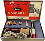 Vintage De-soldering Kit #270 By Ungar For Safe Printed Circuit Repair. Fixed Price $37.00.