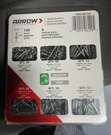 Arrow RK6120 Rivet Assortment 120PCS. Fixed Price $11.99.
