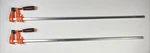 Lot Of 2 Jorgensen 3736 Steel Bar Clamps 36". Fixed Price $40.05.