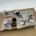 Lot Of 10 Rockler Fence Hold Down Clamps Stop *knobs Only* *new*. Fixed Price $29.95.
