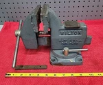 Wilton Utility Bench Anvil Swivel Vise 121091 4" Jaw Width Vtg Usa. Fixed Price $75.95.