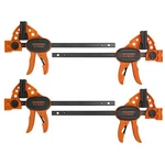 Jorgensen 6" Spreader/bar Clamp Set, 4-PACK,ONE-HAND Light Duty E-z Hold Clam.... Fixed Price $45.81.