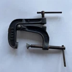 Vintage Grand Iron 4A C-clamp Dual Grip Pivot Arm Welding. Fixed Price $42.50.