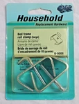 Bed Frame Clamps Clips U-9006 Plpci Large Pack Fits 1.25" X Rails. Fixed Price $6.20.