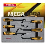 Vessel Body Shop Tool Set 6PC Clip & Hose Remover, Chisel Bar Foam Tray 9706EVA. Fixed Price $89.77.