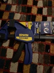 Irwin 512QC Quick-grip Swivel Jaw 12" Bar Clamp. Fixed Price $30.00.