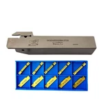 3MM Cnc Grooving Partting Cut-off Tool Holder MGEHR2525 + 10PCS MGMN300 Insert. Fixed Price $59.99.