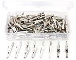 Iexcell 100 Pcs Inches / 51 Mm Steel Large ( 2.0" 0.25" 0.46" ), Silver. Fixed Price $17.99.