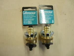 Garden Brass Repair Coupling, Female For 5/8" Id Hose, Gilmour Lot Of 2 Pcs. Fixed Price $14.95.