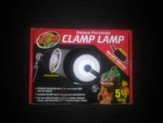 Zoo Med Deluxe Porcelain Clamp Lamp. 5 1/2 Inch. Fixed Price $19.99.