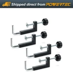 Powertec 71004-P2 Universal Fence Clamps With 3/8" Rod, Pack. Fixed Price $39.99.