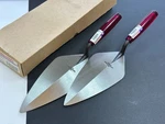 New Marshalltown Usa 2PC 33P11 London Pattern Brick Trowel 11" Red Handle, Nos. Fixed Price $139.99.