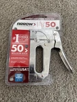Arrow Fastener T-50P Heavy Duty Professional Hand Stapler. Fixed Price $9.99.