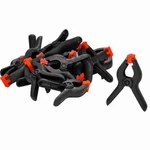 Heavy Duty Plastic Spring Clamps, 4 1/2" W/ Swivel Pads - Qty: 15. Fixed Price $29.00.