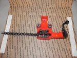 Ridgid 40185 BC210 1/8-2 1/2" Capacity Top Screw Bench Chain Vise. Fixed Price $99.00.