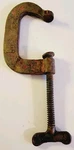 Hargrave 3 Superclamp No. 44 Cincinnati Tool Co. Pat U.s.a. 1918469 C-clamp Vntg. Fixed Price $14.95.