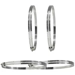 Hongville 2 Pcs Adjustable Stainless Steel Worm Gear Hose Clamps (4-14 Inch). Fixed Price $10.50.
