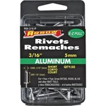 Arrow RSA3/16IP Pop Rivet, Short, 1/8 Grip, L, Aluminum, Gray, 50/PK. Fixed Price $12.73.