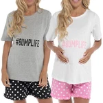 A2Z Ladies Maternity Shorts Pyjamas Set #bumplife Pregnancy Nightwear Pjs. Fixed Price $13.53.