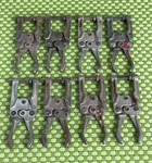 Vintage Knu-vise Metal Welding/aviation Toggle Spindle Clamps P-400 5/8". Fixed Price $61.56.