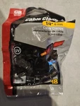(18-PK) Gardner Bender Cable Clamps Plastic Black 1/4" 6MM PPC-1525UVB Nop. Fixed Price $9.99.