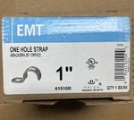 Halex In. Electrical Metallic Tube (emt) 1-HOLE Straps (50-PACK). Fixed Price $19.99.