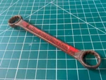 True Fit Tools 2003 11/16 In 5/8 12 Pt Offset Box Wrench Usa. Fixed Price $10.00.