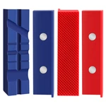 Workpro 2-PAIR 4-1/2" Vise Jaw Pads Magnetic Tpu Protective Covers New. Fixed Price $16.19.