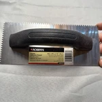 Roberts Carpet Adhesive Trowel 1/8 X 1/16" Flat. Fixed Price $10.45.