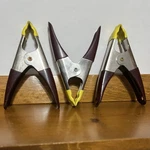 Vintage Stanley Heavy Duty Spring Clamps #43-162P Set Lot X3 * Excellent. Fixed Price $39.11.