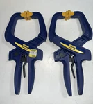 Irwin Quick Grip 59400CD Handi Clamp 4" Set Of 2. Fixed Price $15.00.